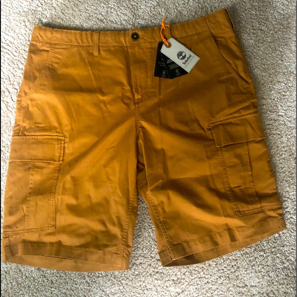 NEW Timberland Cargo Work Shorts Size 38 Relaxed